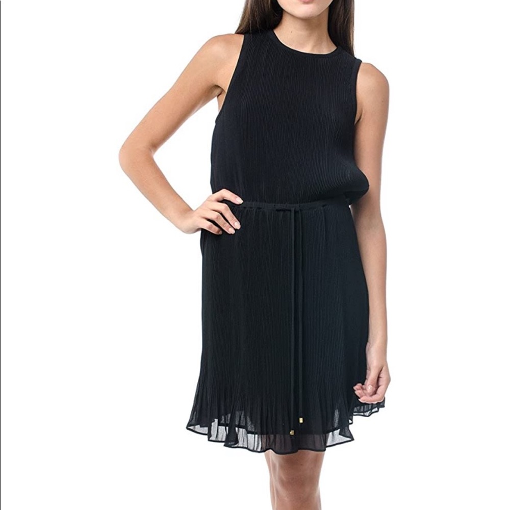 Michael Kors, Black Pleated Dress Size 4